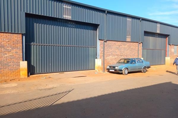 We have a warehouse available immediately to be used for business. Situated in an industrial area. The place is approximately 330m2. ...