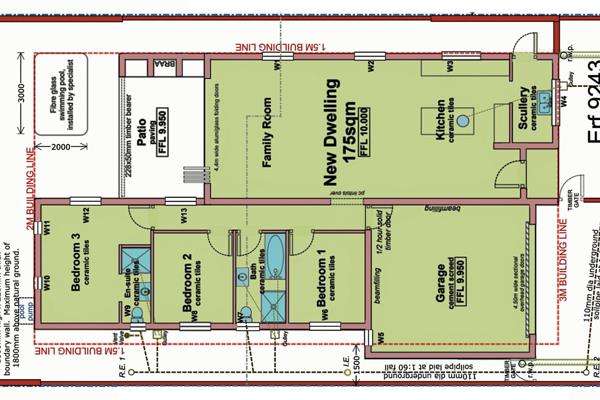 Plot And Plan: Modern Single Story Home In Britannia Beach Estate, St Helena Bay

St ...