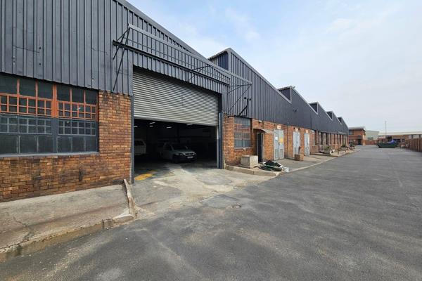 This neat 479m2 Factory is available To Let in a safe and secure industrial park in the ...