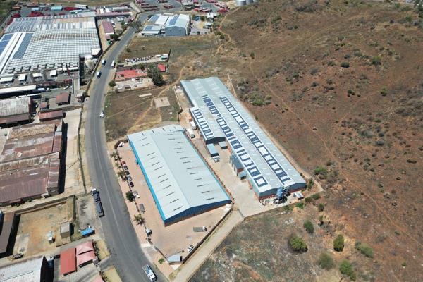 Warehouse / Factory, Gibbs Road, For sale R41m

Floor Area 6 324 m2 @ R6 480 per m2 = ...