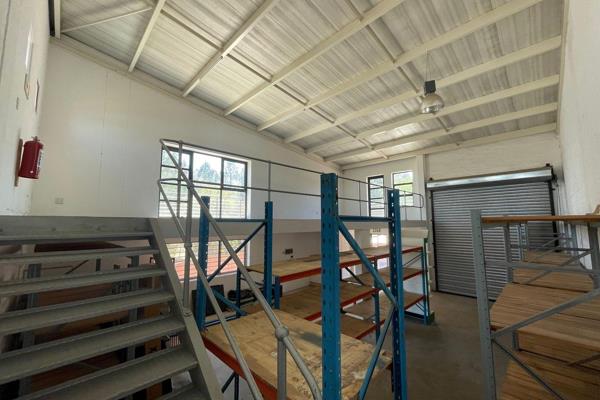 This 150-square-meter industrial unit in Barbeque Downs, Midrand, offers a compact yet ...