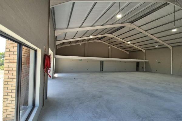 This never-occupied 540m&#178; light commercial space in George is available for rent ...