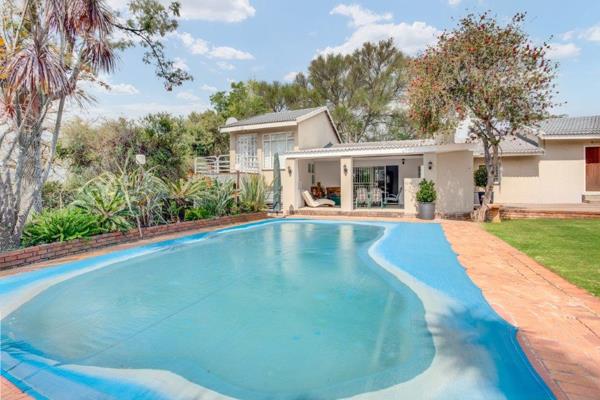 Offers from R2 495 000. Discover this immaculate property featuring two separate, free-standing three-bedroom houses—one charmingly ...