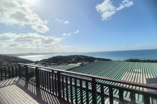 Own your piece of paradise.

Situated in Cintsa West with magnificent sea views.
Enjoy the magnificent views from the front deck or ...