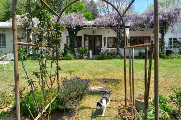 Opportunity to acquire an authentic Hogsback residence in a beautiful established garden ...