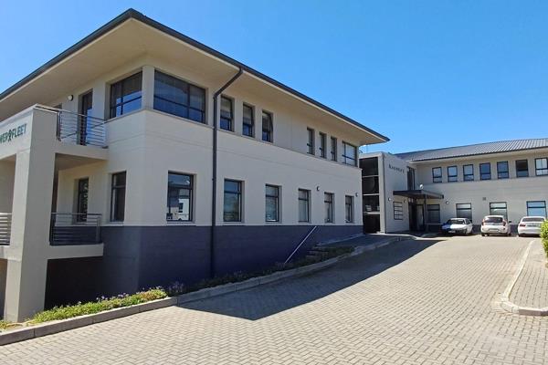 The advertised ground floor office is situated in the security estate &quot;Blaauwklip Office Park&quot; and consists of a spacious ...