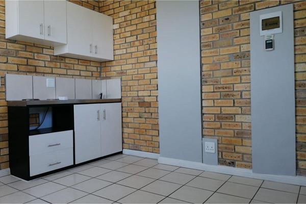 This apartment has a separate bedroom with built-in cupboards and a bathroom with a shower, toilet, and basin. The lounge and kitchen ...