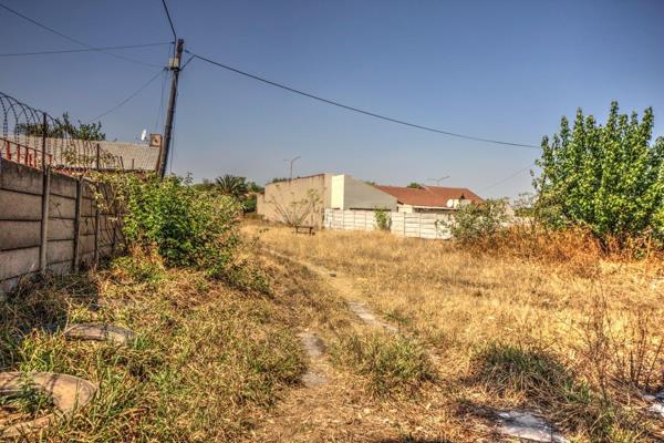 This residential vacant land, subdivided into three portions—278sqm, 296sqm, and ...