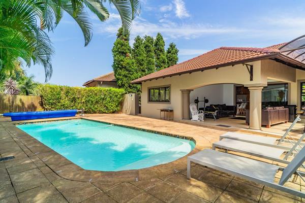 Situated in The Gardens  in the heart of La Lucia, this free-standing home offers open plan living and is tiled throughout. 3 spacious ...