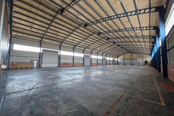 Presenting an industrial warehouse with unparalleled potential, strategically positioned ...