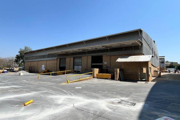 Modern logistics warehouse located in Longmeadow Business Estate with prime exposure ...