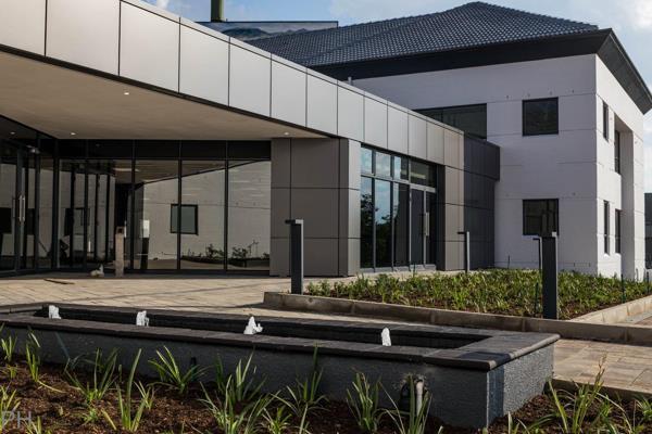 The ex-Honeywell building in Waterfall Park, Midrand, benefits from a prime location ...