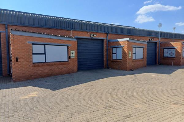 This warehouse is located within a complex consisting of four individual units, each with its own remote-controlled gate for secure ...