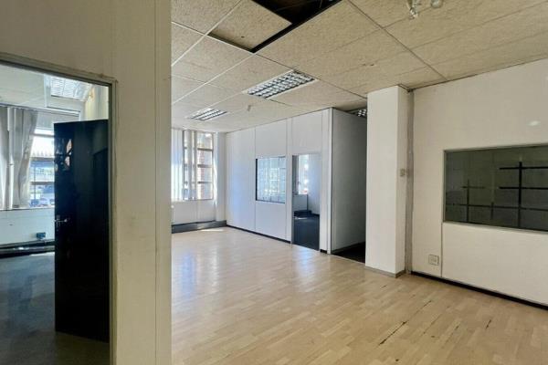 This prime 276m&#178; commercial office space on the ground floor of Louwville Place in ...