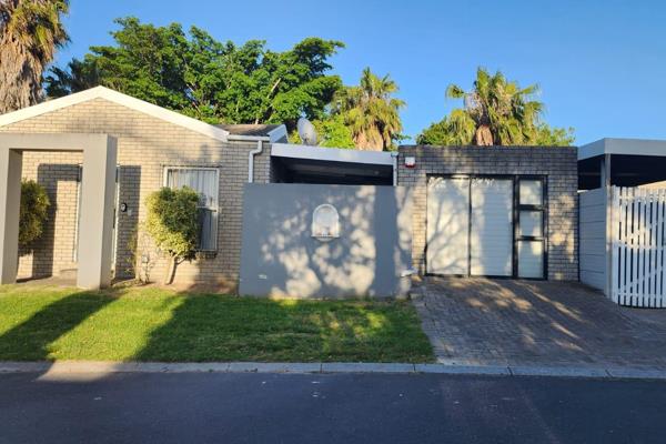 This modern 2 bedroom townhouse offers one bathroom and undercover braai area, garage and covered carport.

This home is not to be ...