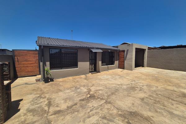 Discover   your  dream  home  ! This   neat  as  a  needle   charming   four - roomed  house in  the  of   heart  of  Zondi   comes ...