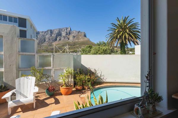 Step into this charming three-level townhouse perched high in Gardens, bordering Oranjezicht, with sweeping views from nearly every ...