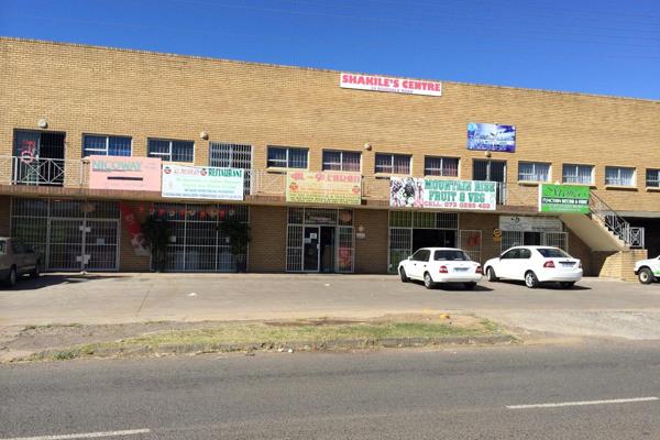 100 sqm Ideal Retail Space to let at Shakile&#39;s Centre, Mountain Rise. Can also be used for storage or mini retail. Price R5000 excl ...