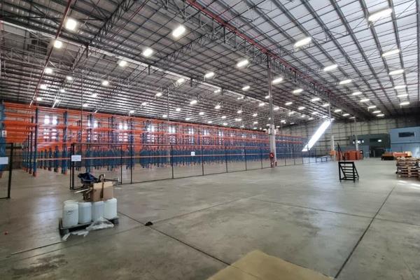 Situated in Tunney, Germiston, this 6180sqm warehouse is designed to support logistics ...