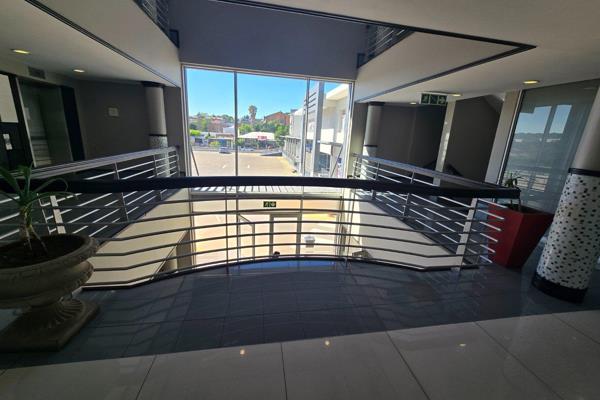 The 146m&#178; first-floor unit at 258 Beyers Naude provides an excellent office space ...