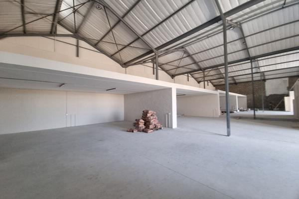 This newly constructed property is now available for rent in Fisantekraal Industrial. ...