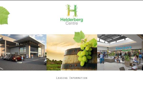 Shop 27 is R350/m2
Shop 27a - 76m2
Helderberg Phase 2 – opening December 2024. 
This ...