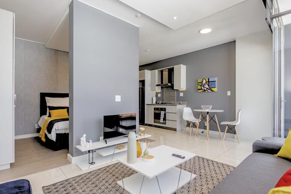 Stylish Luxury Off-The-Grid Apartment. The Median Rosebank Central. Buy-to-let &amp; ...