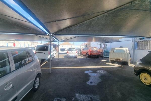 Discover a versatile 420sqm open car lot in Elsies River, featuring shade port parking ...