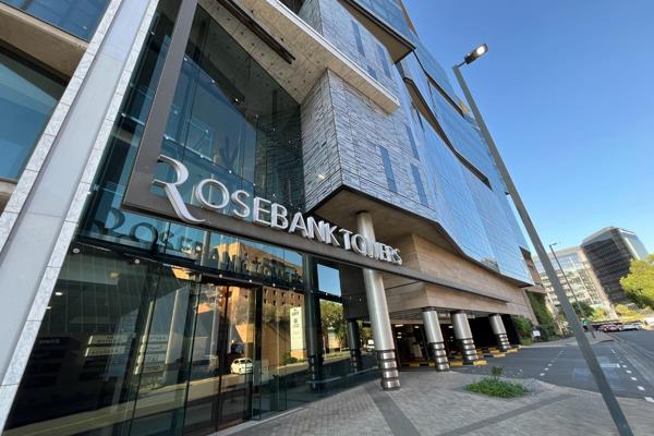 ROSEBANK TOWERS: Rosebank Towers office building is a Premium-Grade, multi-tenanted ...