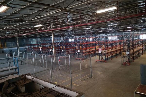 Located in Heriotdale, Johannesburg, this spacious 12,732-square-meter warehouse is ...