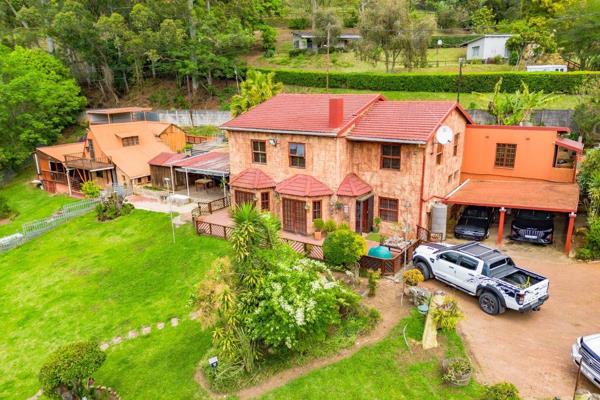 Nestled in the lush surroundings of Assagay, this home boasts stunning natural gardens, complete with a serene stream and a gunited ...