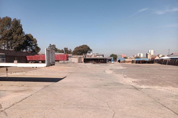 This vast 12,000m2 industrial yard in Germiston Central is now available for lease ...