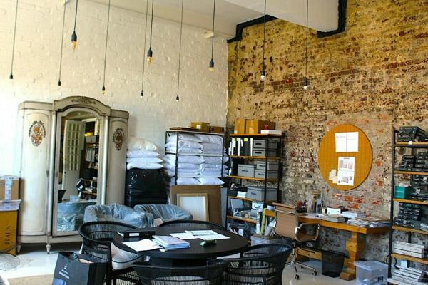 This studio office in The Old Castle Brewery combines historic charm with modern ...