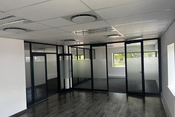 Conveniently located just two minutes from the N3 highway, this premium AAA-grade office ...