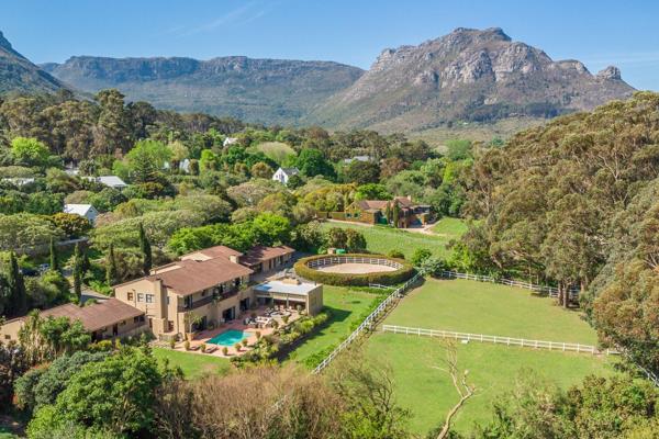 Experience the epitome of luxury and equestrian elegance in this architect-designed masterpiece nestled in the prestigious Hout Bay ...