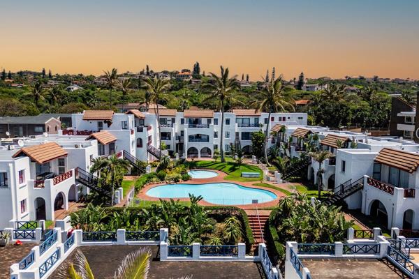 Discover this stunning 2 bedroom apartment in a charming mediterranean style complex with large pool and smaller kiddies pool, offering ...