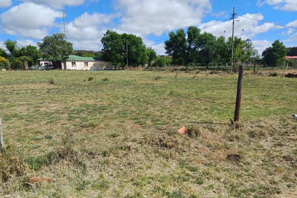 Exclusive sole mandate.
Large vacant stand available in Trompsburg, in a excellent area very close to the garage, as well as near the ...