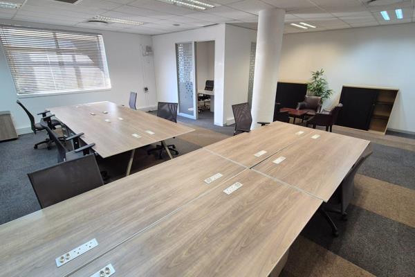 Furnished office to lease opposite Menlyn Maine. 

Included in the rental quoted is ...