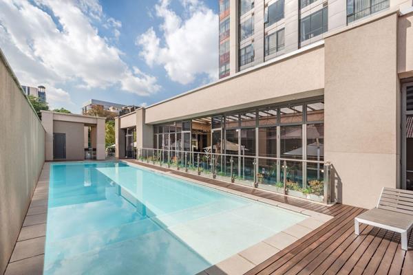 Welcome to this exquisite studio apartment located on the 7th floor of the prestigious Sandton building. This stylish one-bedroom  ...