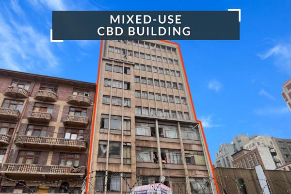 This prime mixed-use property in the heart of Johannesburg CBD offers an exceptional ...