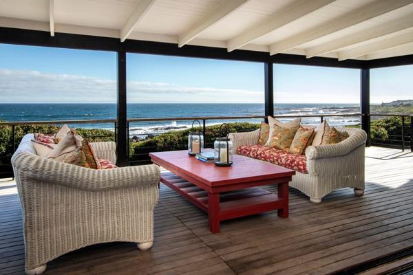 Nestled on the border of Onrus and Vermont, this exceptional residence in Hermanus is ...