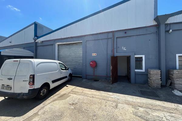 395m&#178; INDUSTRIAL UNIT TO LET IN ELSIES RIVER

- 24/7 on-site security
- Roller Shutter door
- 3 phase power
- Office space
- ...