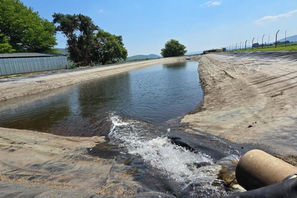 This irrigation farm falls in and is listed for irrigation rights under the Loskop dam ...