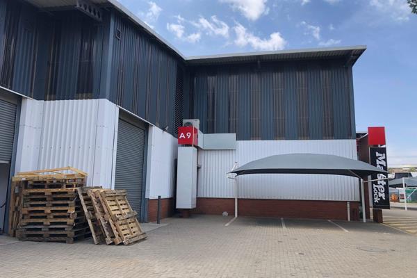 Unit A9 GrowthPoint Industrial Park Meadowdale, Germiston
196m2 @ R75/m2 = R14 700 Excl. ...