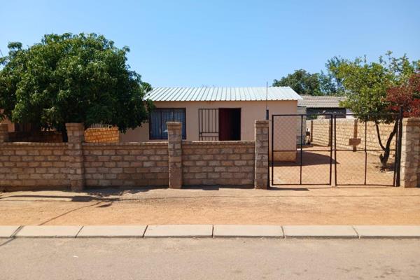 This property offers:

-2 Bedrooms
- Kitchen
- Lounge
- Inside toilet
- Outside toilet
- Fully walled yard

