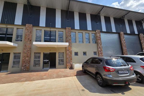 This 350m2 industrial unit is available to let at R55 per m2. The unit features pre-paid ...