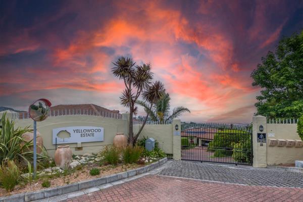 This is a fantastic opportunity to own a home a  sought-after  Estate in Somerset West!  
Security, space &amp; views are Key features ...