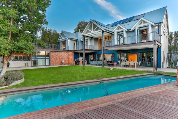 Seller asking R7.250m.

This remarkable triple-volume modern industrial home is a masterpiece of design, where cement, steel, wood, and ...