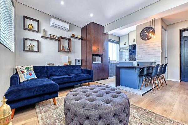 Fully renovated - Bespoke Design with home automation and fully networked.

Open-plan lounge and kitchen.
2 Bedrooms and 1 ...