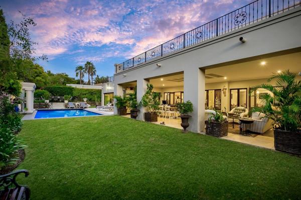 Nestled in the prestigious Dainfern Golf Estate, this extraordinary north-facing luxury home set on a 1531m2 stand, offers an unrivaled ...